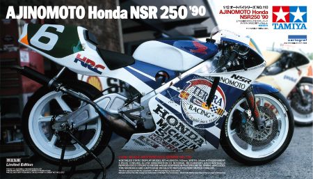 Tamiya 14110 1/12 1990 Ajinomoto Honda NSR250 GP Racing Motorcycle