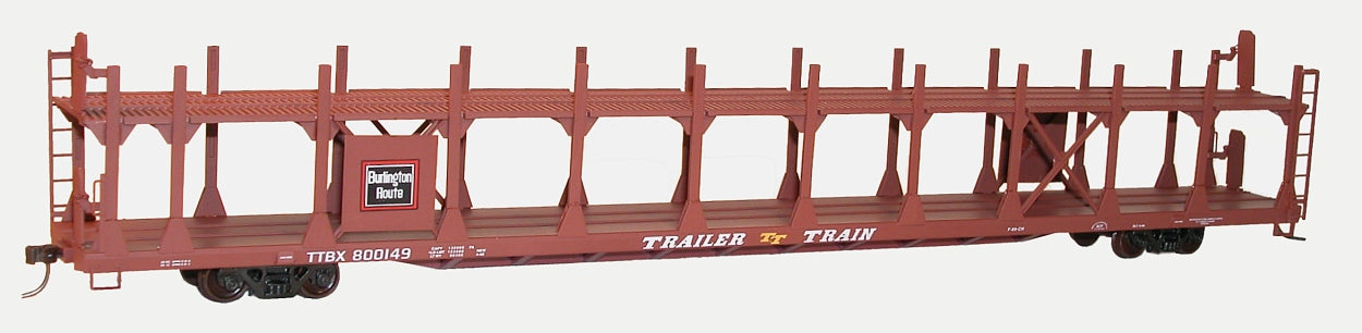 Accurail 92191 Ho 89'Bi-Level Auto Rack Cb&Q