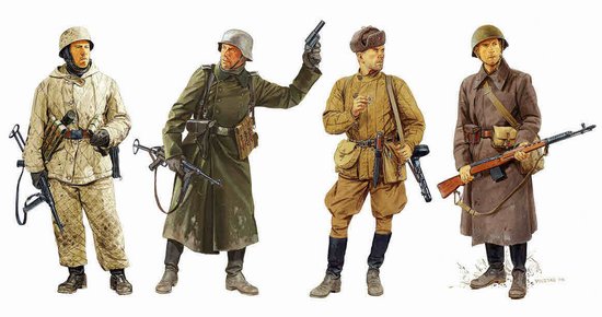 Dragon Models 6652 1/35 Ostfront Winter Combatants 1942-43 (4)