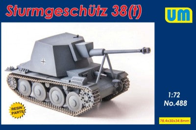 Unimodel 488 1/72 Sturmgeschutz 38(t) Tank