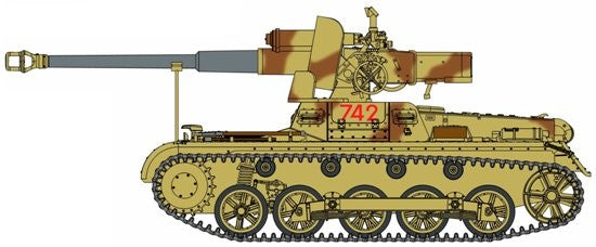 Dragon Models 6781 1/35 PanzerJager IB Tank w/7.5cm Stuk 40 L/48 Gun