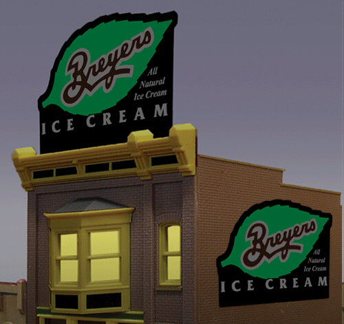 Miller Engineering 2581 O/Ho Breyers Ice Cream Bb