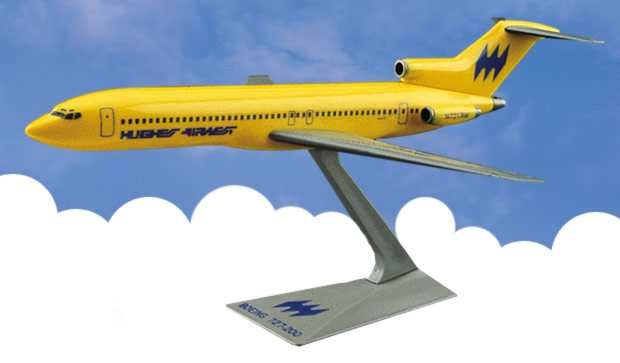 Flight Miniatures LP10213 B727-200 Hughes Air West 1/200