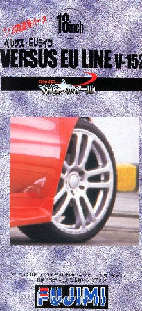 Fujimi 19296 1/24 Versus EU Line V152 18" Tire & Wheel Set (4)
