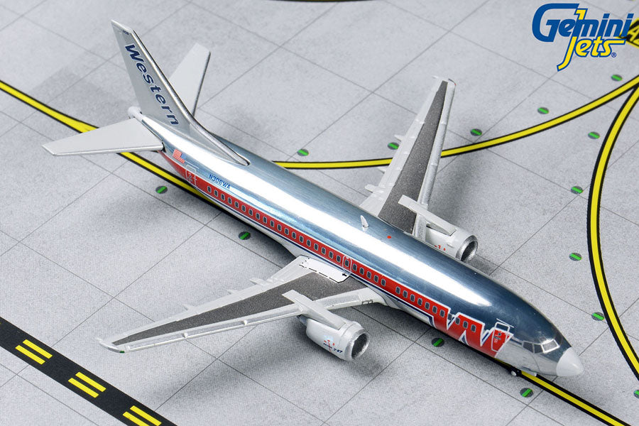 Gemini Jets 1/400 GJ1202 Gemini Western 737-300 1/400 Reg#N306Wa Final Livery