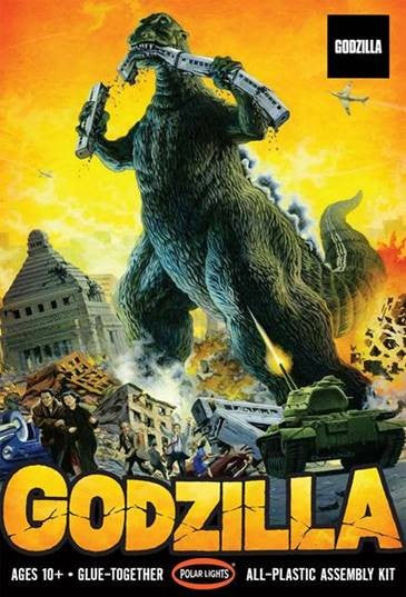 Polar Lights 956 1/144 Godzilla Figure