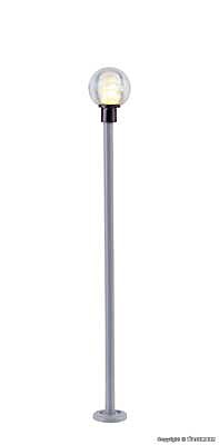Viessmann 6306 HO Scale Modern Bowl LED Streetlight -- Warm White 2-1/8" 5.4cm Tall