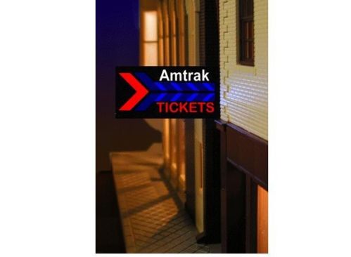 Miller Engineering 64811 O/Ho Amtk Station Sign Left