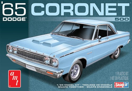 AMT Models 1176 1/25 1965 Dodge Coronet 500 (Snap)