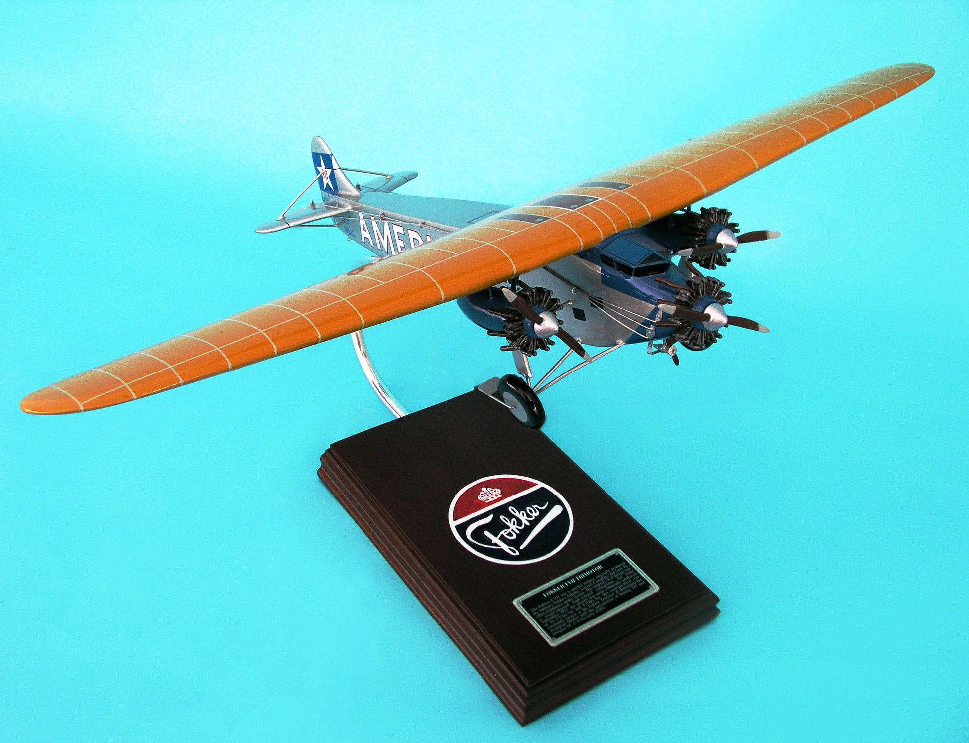 Executive Series ESAG017 Exec Ser Fokker F-Vii (F7) Trimotor 1/40 (Kff7Te)