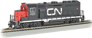 Bachmann 68815 HO Scale EMD GP35 - Sound and DCC - Sound Value -- Canadian National (black, red, white, Large Noodle Logo)