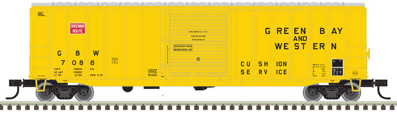 Atlas Trainman 20005134 Ho 50'6'Boxcar Gb&W 7038