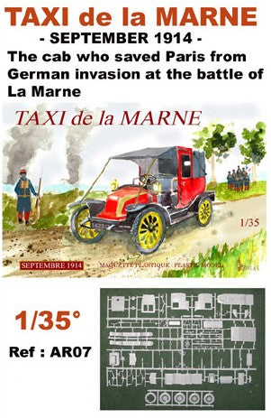 Mac Models AR7 1/35 Taxi de la Marne Sept. 1914 (D)