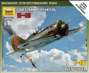 Zvezda 6254 1/144 Soviet I16 Fighter (Snap)