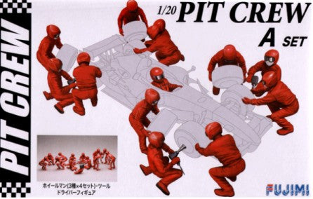Fujimi 11244 1/20 Formula 1 Pit Crew Set A (12)