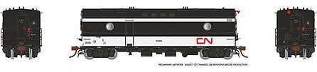 Rapido Trains 107318 HO Scale Steam Heater - Generator Car - Sound and DCC - Ready to Run -- Canadian National 15466 (white, black, red Noodle Logo)