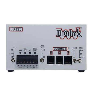 Digitrax DB220 All Scale DB220 Dual 3/5/8 Amp AutoReversing DCC Booster