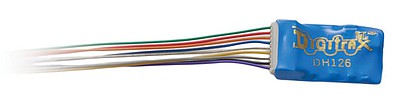 Digitrax DH126D HO Scale Series 6 Economy Control Decoder -- Wired - 1.5 Amps