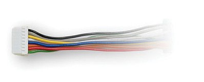 Digitrax DNWH All Scale Wire Harness w/8-Pin Plug 5-Pack -- 2"  5.1cm Wire