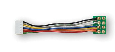 Digitrax DNWHPS All Scale Wire Harness w/8-Pin Plug -- 2"  5.1cm Wire