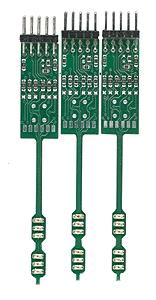 Digitrax SMBK HO Scale Plug'N Play Signal Mast Base Kit -- pkg(3)