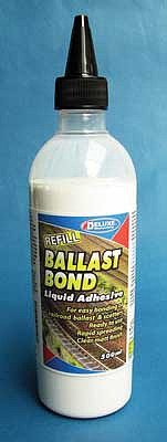 Deluxe Materials AD84 All Scale Ballast Bond Liquid Adhesive -- 17oz 500mL