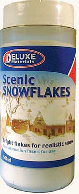 Deluxe Materials BD25 All Scale Scenic Snowflakes -- 16.9oz 500ml