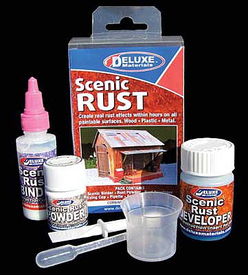 Deluxe Materials BD27 All Scale Scenic Rust Kit -- 7.6oz 225ml