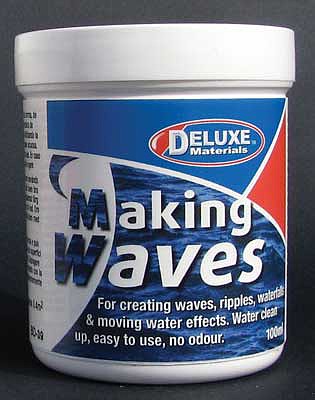 Deluxe Materials BD39 All Scale Making Waves Water Compound -- 3.4oz 100mL