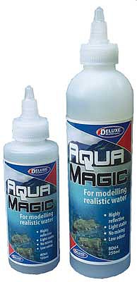 Deluxe Materials BD64 All Scale Aqua Magic - For Modeling Realistic Water -- 8.4oz 250mL