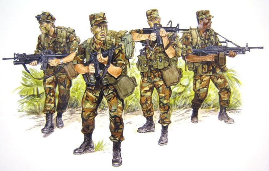 Dragon Models 3004 1/35 US Rangers (4)