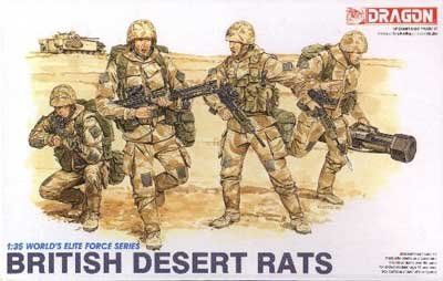 Dragon Models 3013 1/35 British Desert Rats (4)