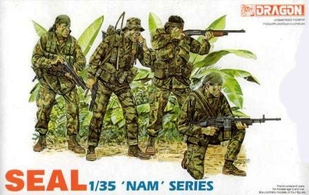 Dragon Models 3302 1/35 SEAL Team Vietnam (4) 