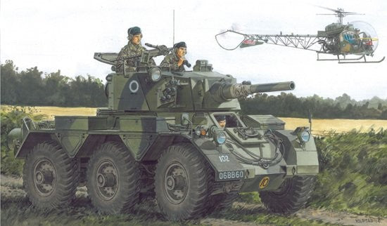 Dragon Models 3554 1/35 Saladin Mk II British Armored Car