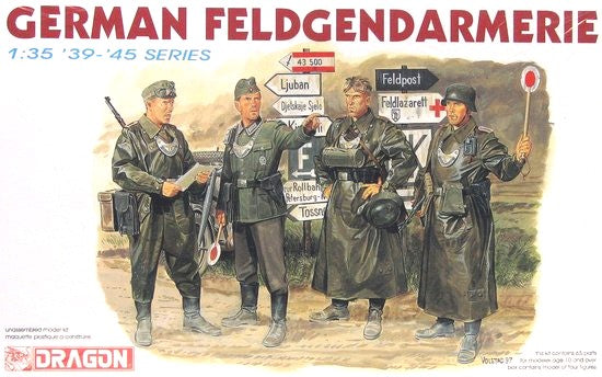 Dragon Models 6061 1/35 German Feldgendarmerie Soldiers (4)