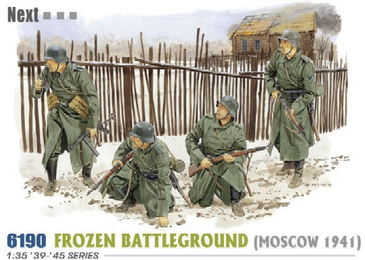 Dragon Models 6190 1/35 German Soldiers Frozen Battleground Moscow 1941 (4)