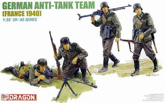 Dragon Models 6196 1/35 German Anti-Tank Team France 1940 (4)