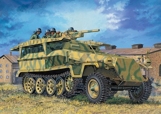 Dragon Models 6224 1/35 SdKfz 251 Ausf C PioneerPzWg (3 in 1)