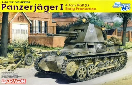 Dragon Models 6258 1/35 Panzerjager I Early Tank w/4.7cm PaK (t) Gun