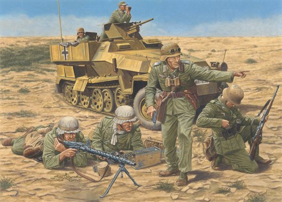 Dragon Models 6389 1/35 Afrika Korps Panzer Grenadiers El Alamein 1942 (4)