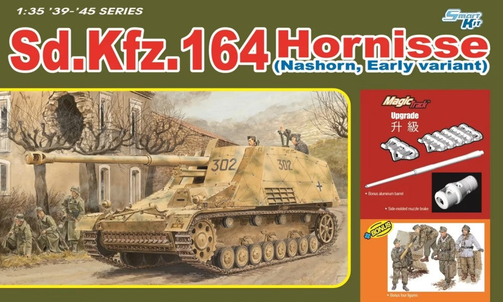 Dragon Models 6414 1/35 SdKfz 164 Hornisse Nashorn Early Variant Tank