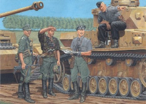 Dragon Models 6456 1/35 German Officers Kursk 1943 80th Anniversary (4) 