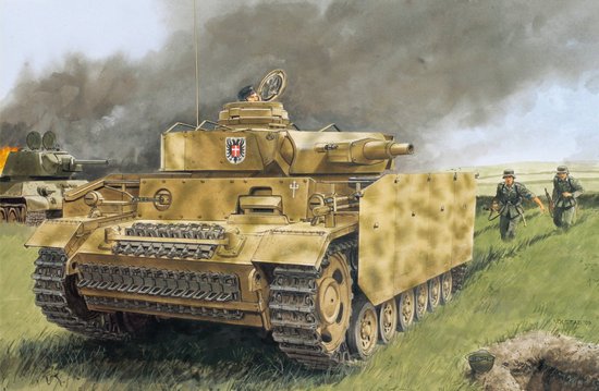 Dragon Models 6474 1/35 PzKpfw III Ausf N SdKfz 141/2 Tank w/Skirt Armor (Re-Issue)