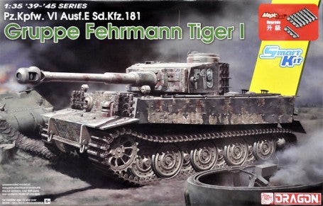 Dragon Models 6484 1/35 PzKpfw VI Ausf E SdKfz 181 Gruppe Fehrmann Tiger I Tank