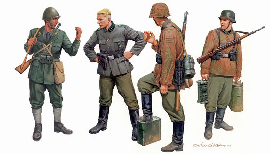 Dragon Models 6563 1/35 Fragile Alliance Axis Forces Balkans 1943 (4)