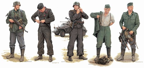 Dragon Models 6574 1/35 German Warriors 1940-41 (5)