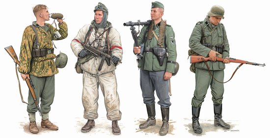 Dragon Models 6707 1/35 German Elite Infantry Russia 1941-43 (4)