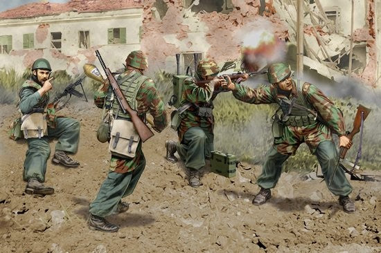 Dragon Models 6741 1/35 Italian Paratroopers Anzio 1944 (4)