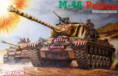 Dragon Models 6805 1/35 M46 Patton Tank Korean War