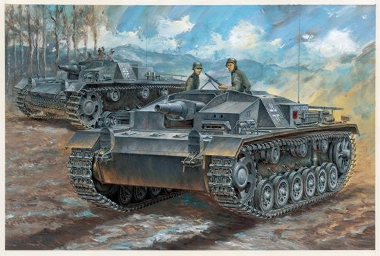 Dragon Models 6851 1/35 StuG III (SdKfz 142) Ausf C/D Tank w/7.5cm Gun